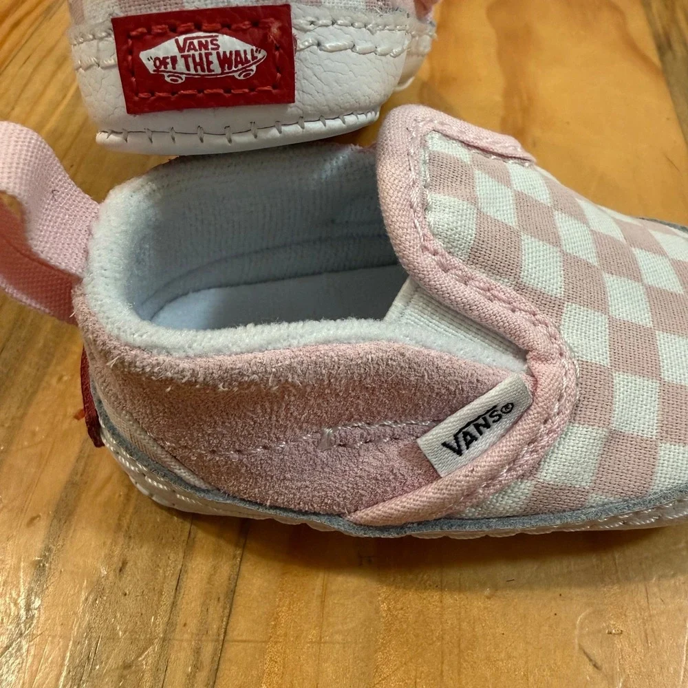 Lot of 4 Hey Dude Vans Toms Reebok Pink‎ Sneakers Baby Shoes Sizes 1 And 2